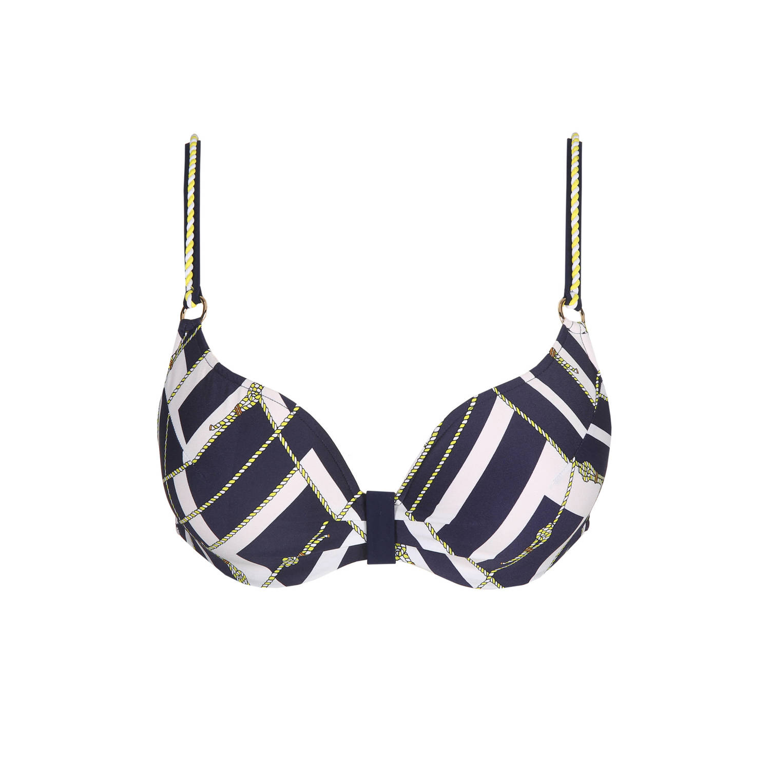 Marie Jo voorgevormde beugel bikinitop Saranji donkerblauw