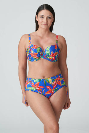 bikinibroekje Latakia blauw/groen/rood