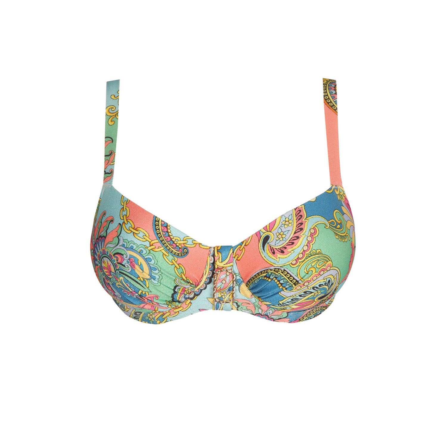 PrimaDonna voorgevormde beugel bikinitop Celaya groen roze blauw