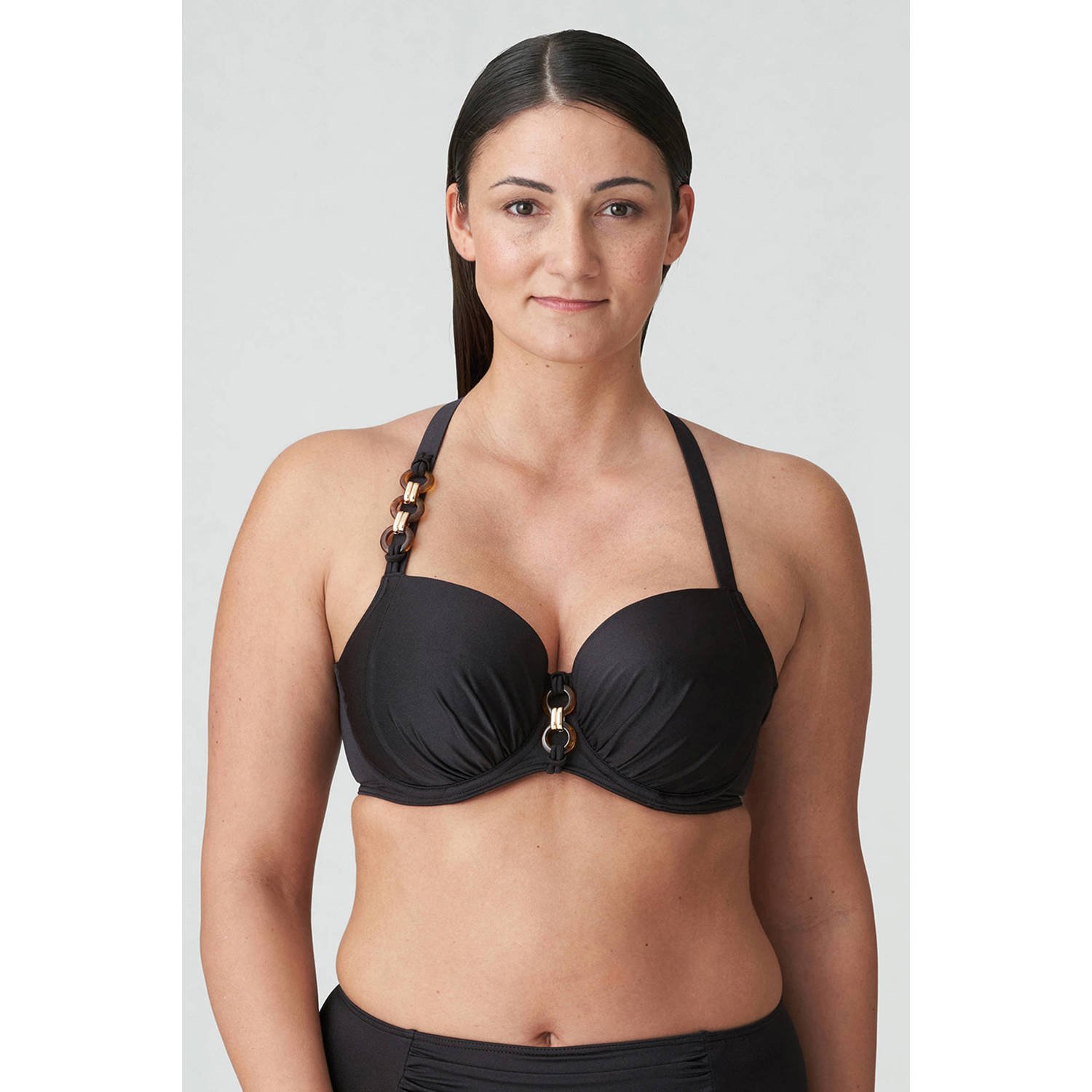 PrimaDonna voorgevormde beugel bikinitop Barrani zwart