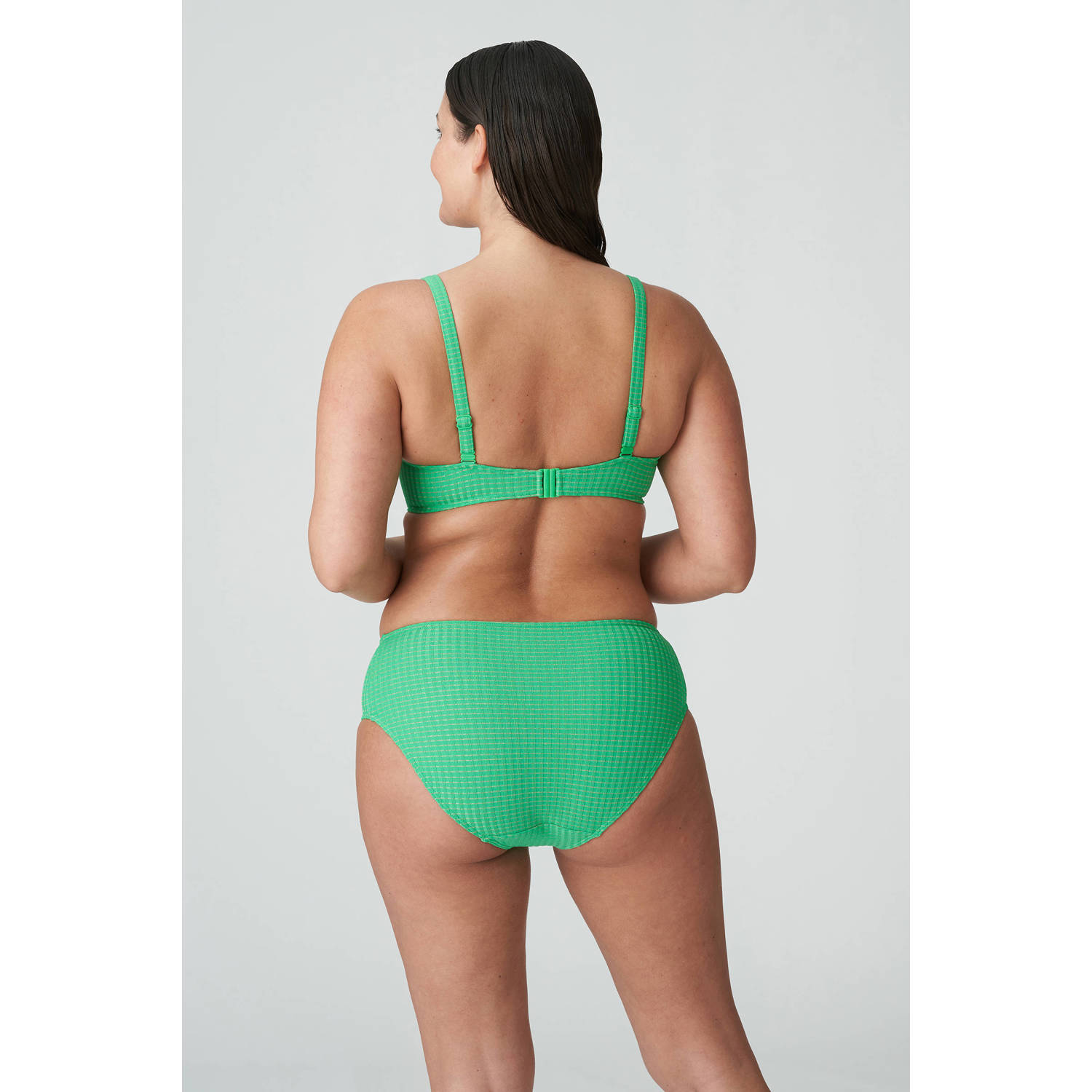 PrimaDonna voorgevormde beugel bikinitop Maringa met lurex groen