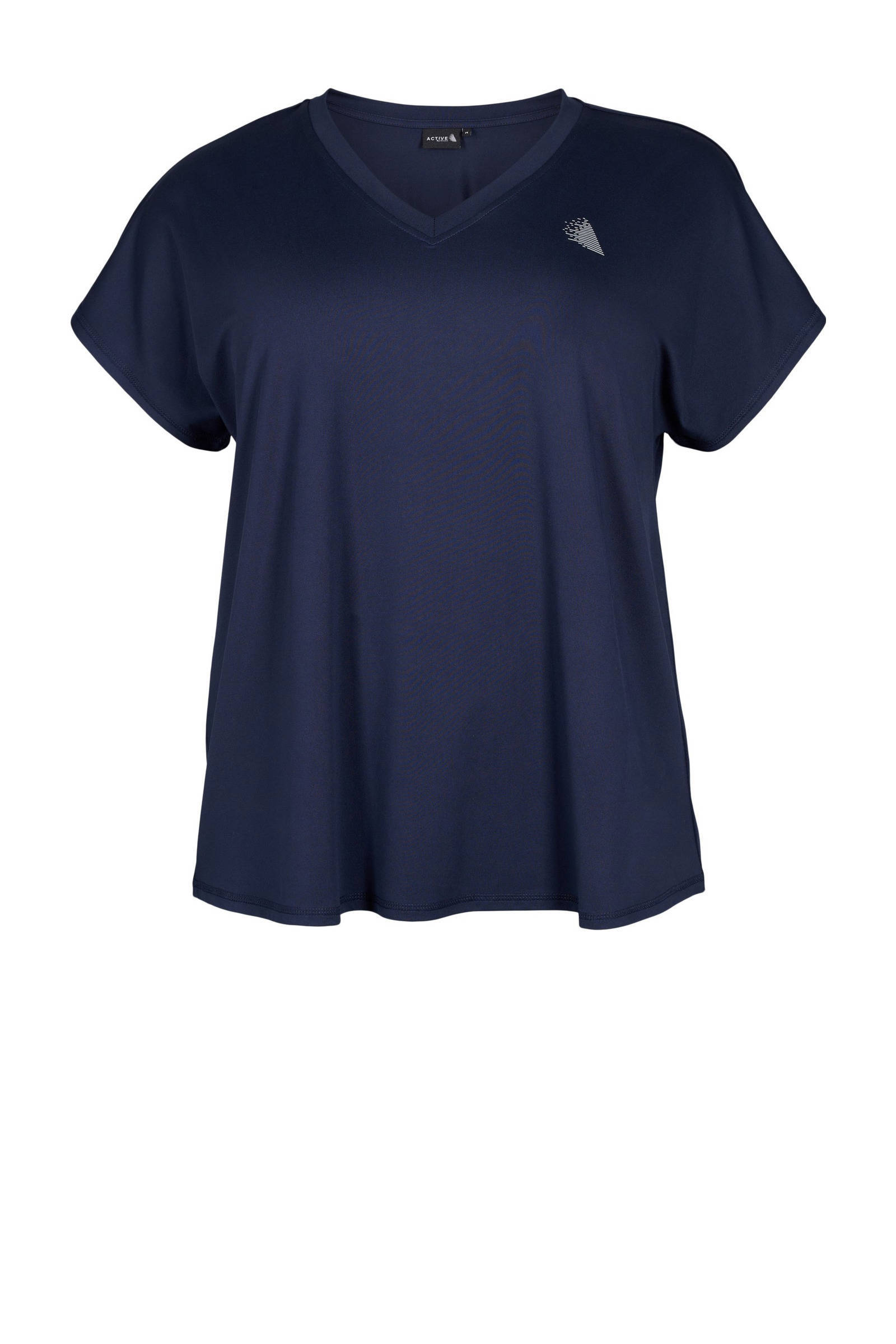 Blauw best sale sportshirt dames