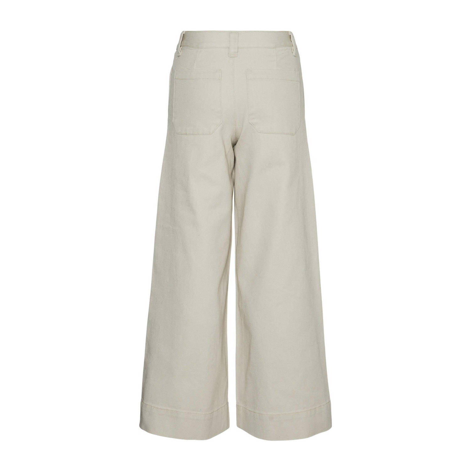 VERO MODA GIRL straight fit broek VMKITT offwhite