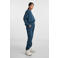 PIECES high waist regular fit sweatpants PCCHILLI jeansblauw
