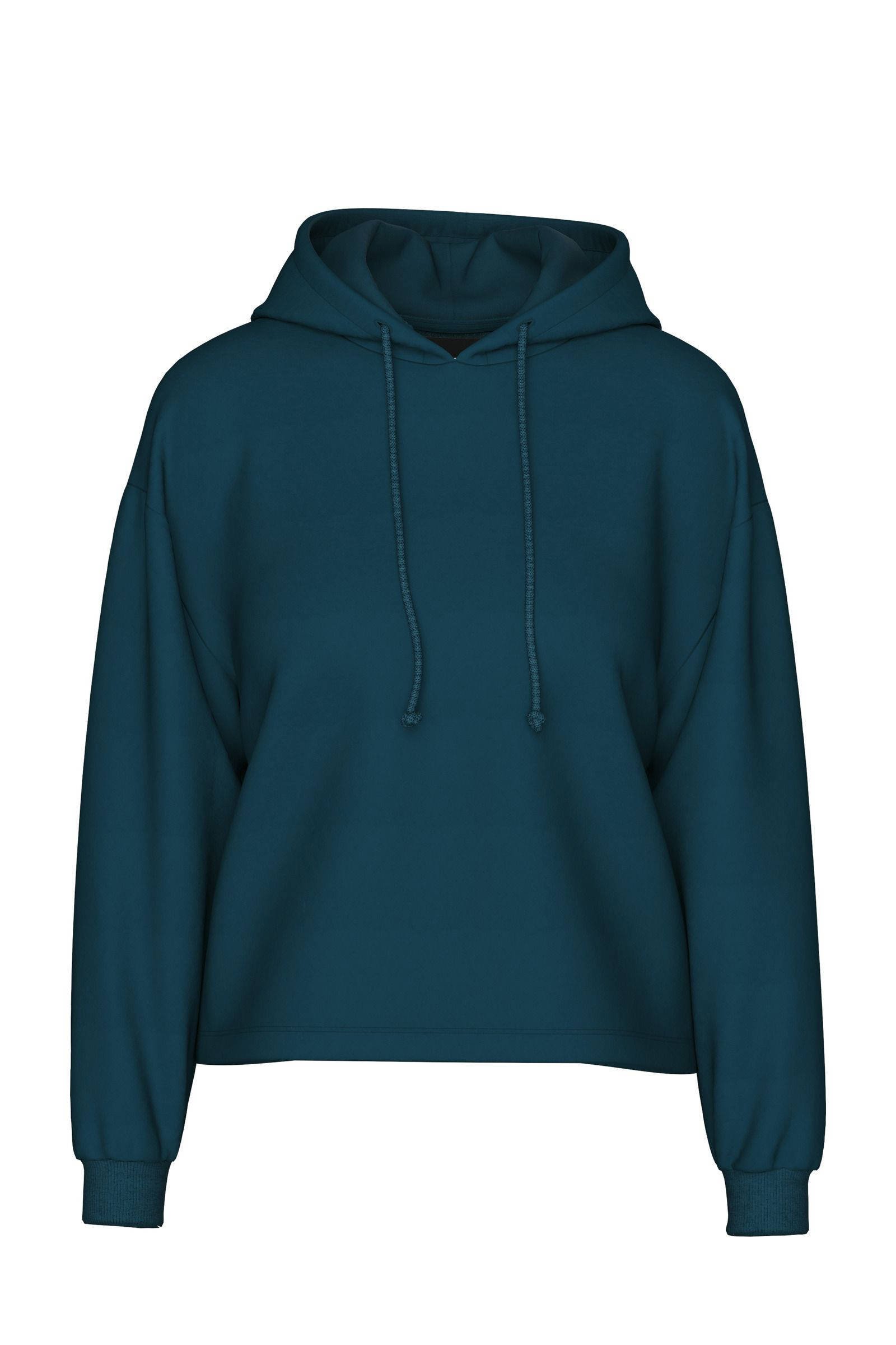 PIECES Damen Pcchilli Kapuzenpullover - Langarm Hoodie Mit überschnittenen Schultern