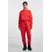 PIECES high waist regular fit sweatpants PCCHILLI rood