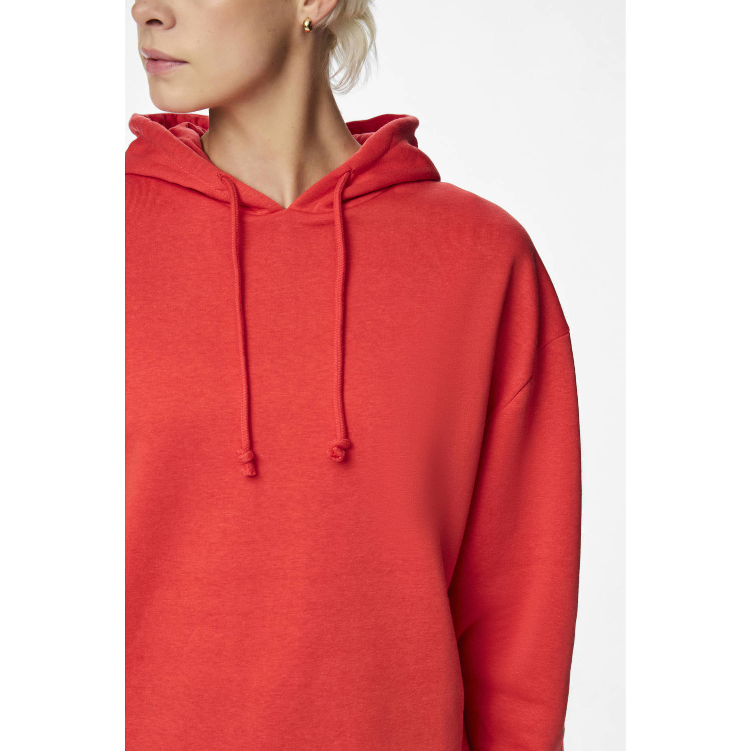 PIECES hoodie PCCHILLI rood