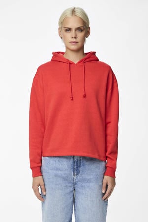 hoodie PCCHILLI rood