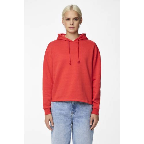 PIECES hoodie PCCHILLI rood afbeelding