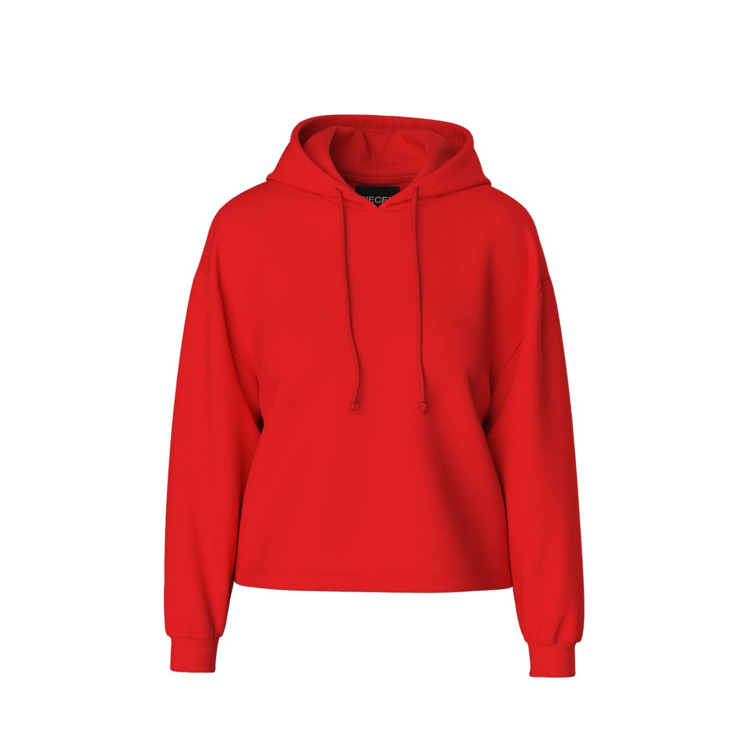PIECES hoodie PCCHILLI rood