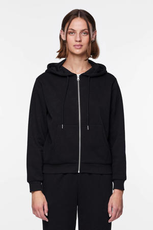 sweatvest PCCHILLI zwart