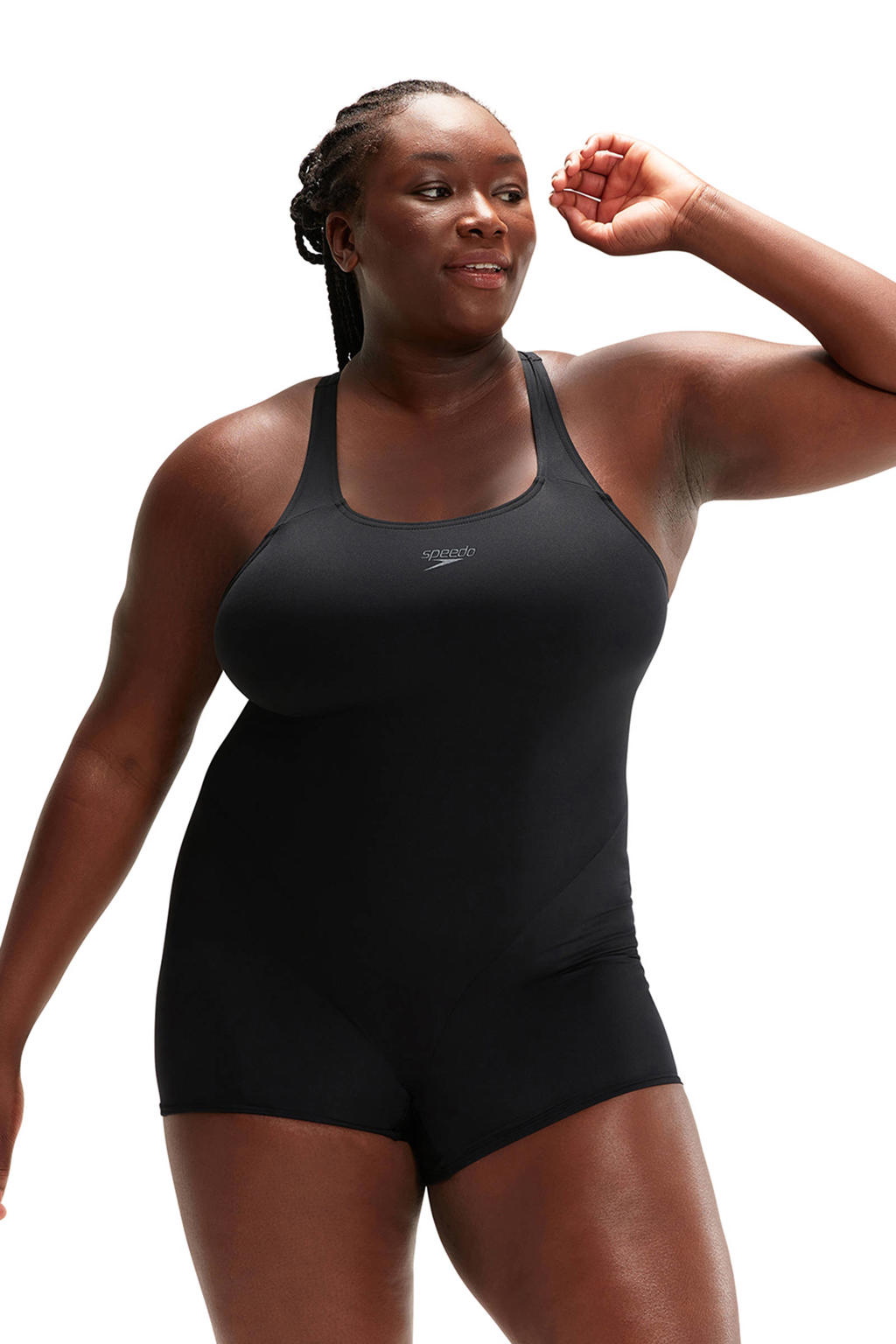 Speedo Endurance+ sportbadpak Legsuit zwart