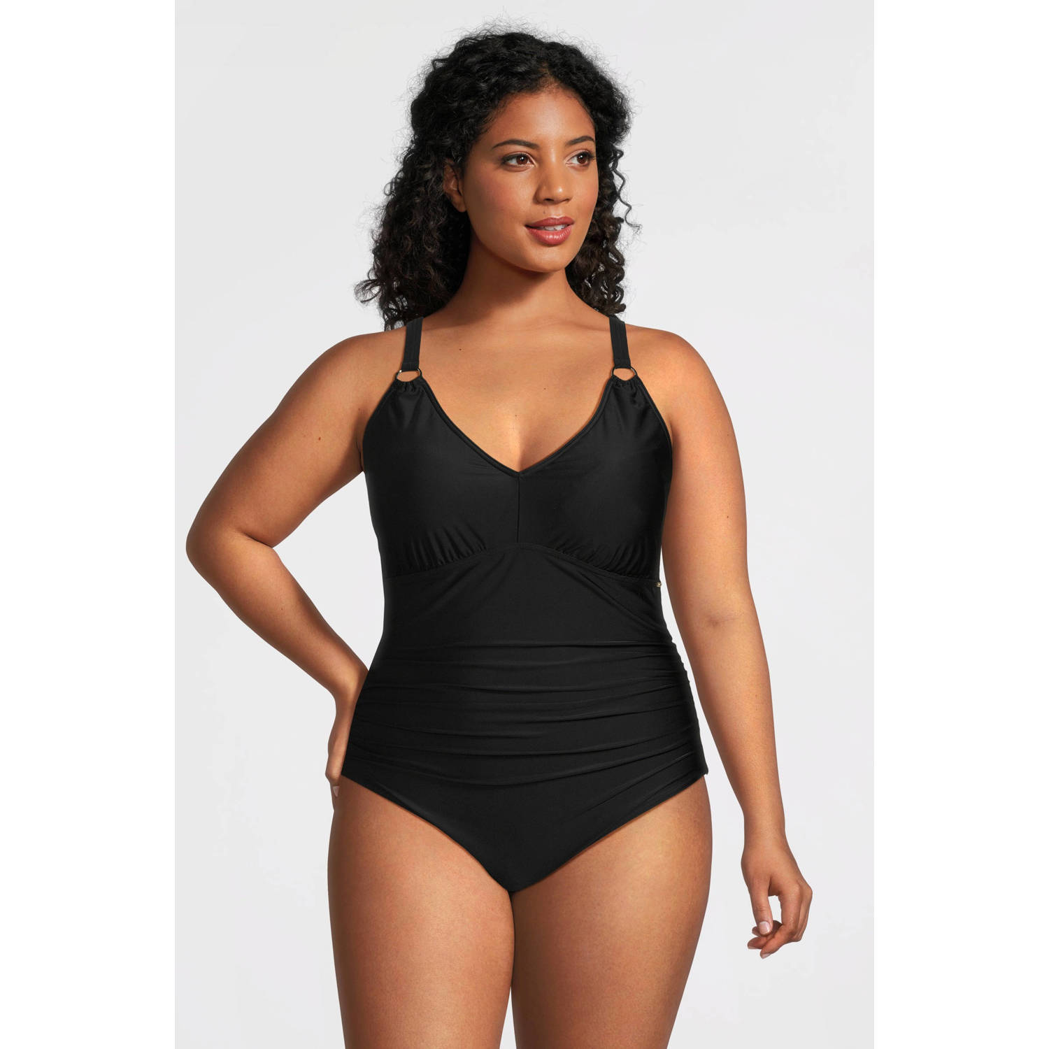 Speedo corrigerend badpak zwart