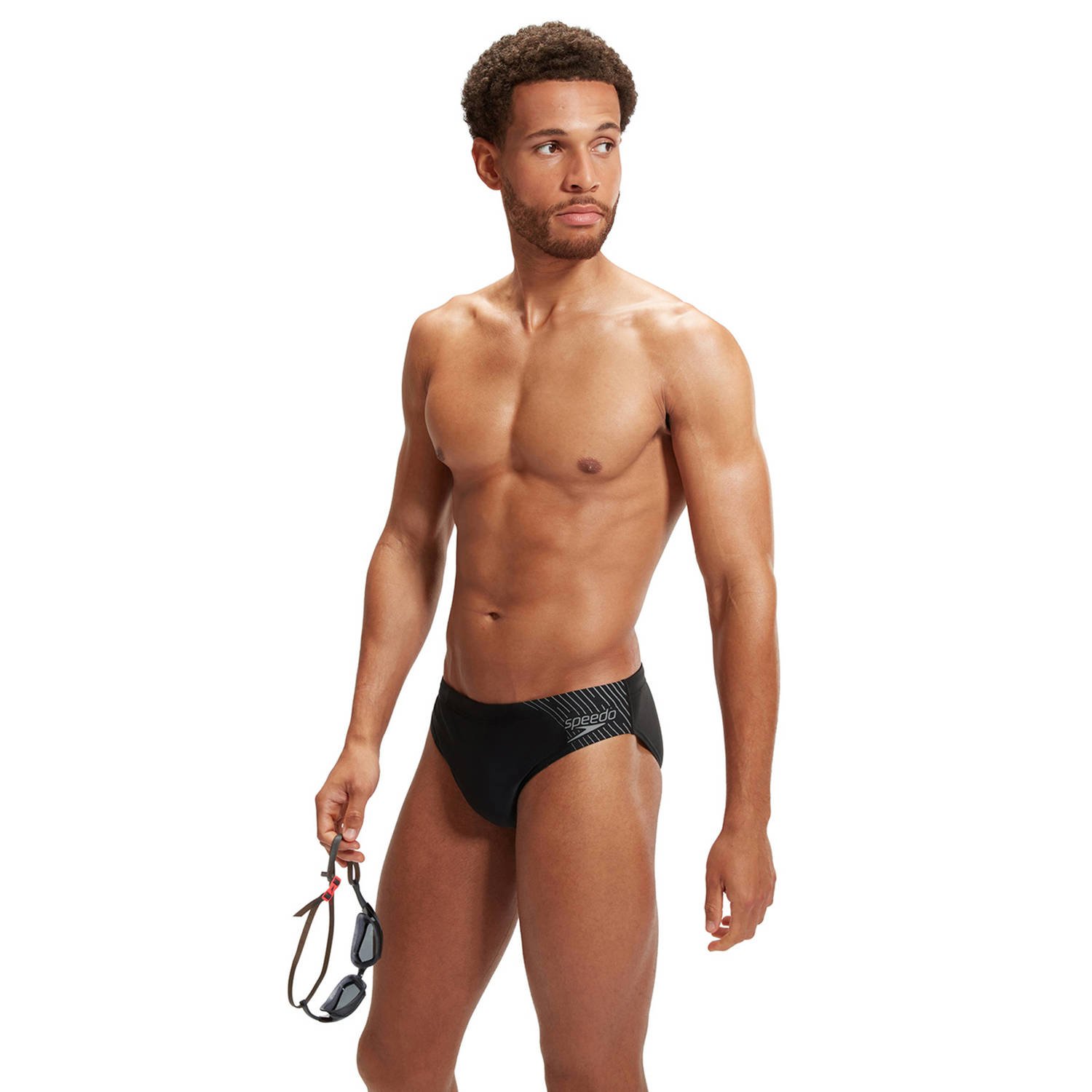 Speedo ECO EnduraFlex zwembroek Medley Logo zwart