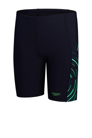 Speedo ECO Shape Comprex Ultra corrigerend badpak Lunalustre zwart/wit