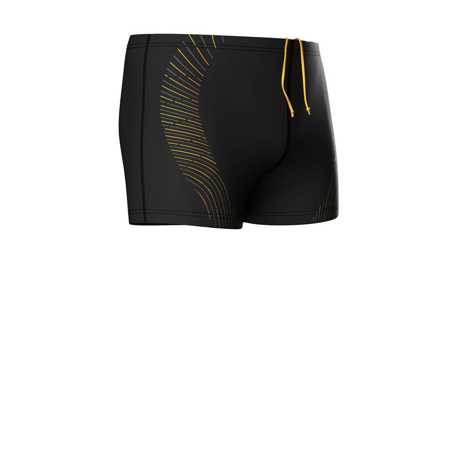 Speedo zwemboxer zwart oranje