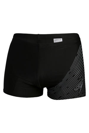 EnduraFlex zwemboxer Medley Logo zwart/donkergrijs