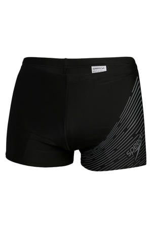 EnduraFlex zwemboxer Medley Logo zwart/donkergrijs