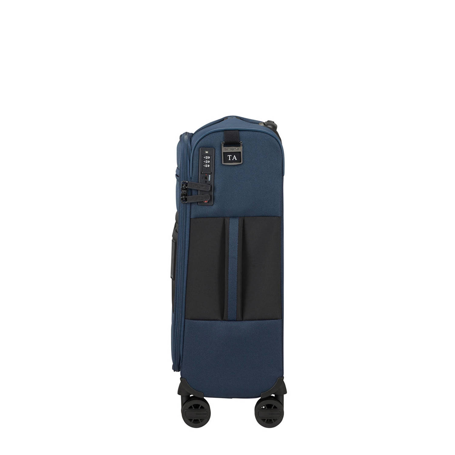 Samsonite trolley Vaycay 55 cm. donkerblauw