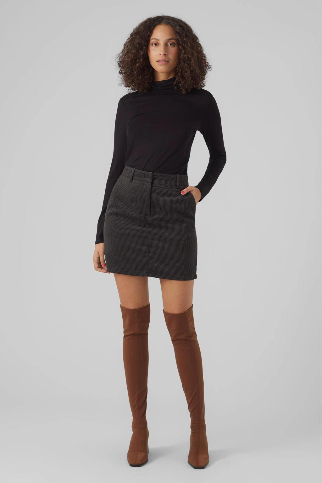 VERO MODA top VMALBERTE zwart