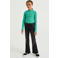 WE Fashion ribgebreide longsleeve turquoise