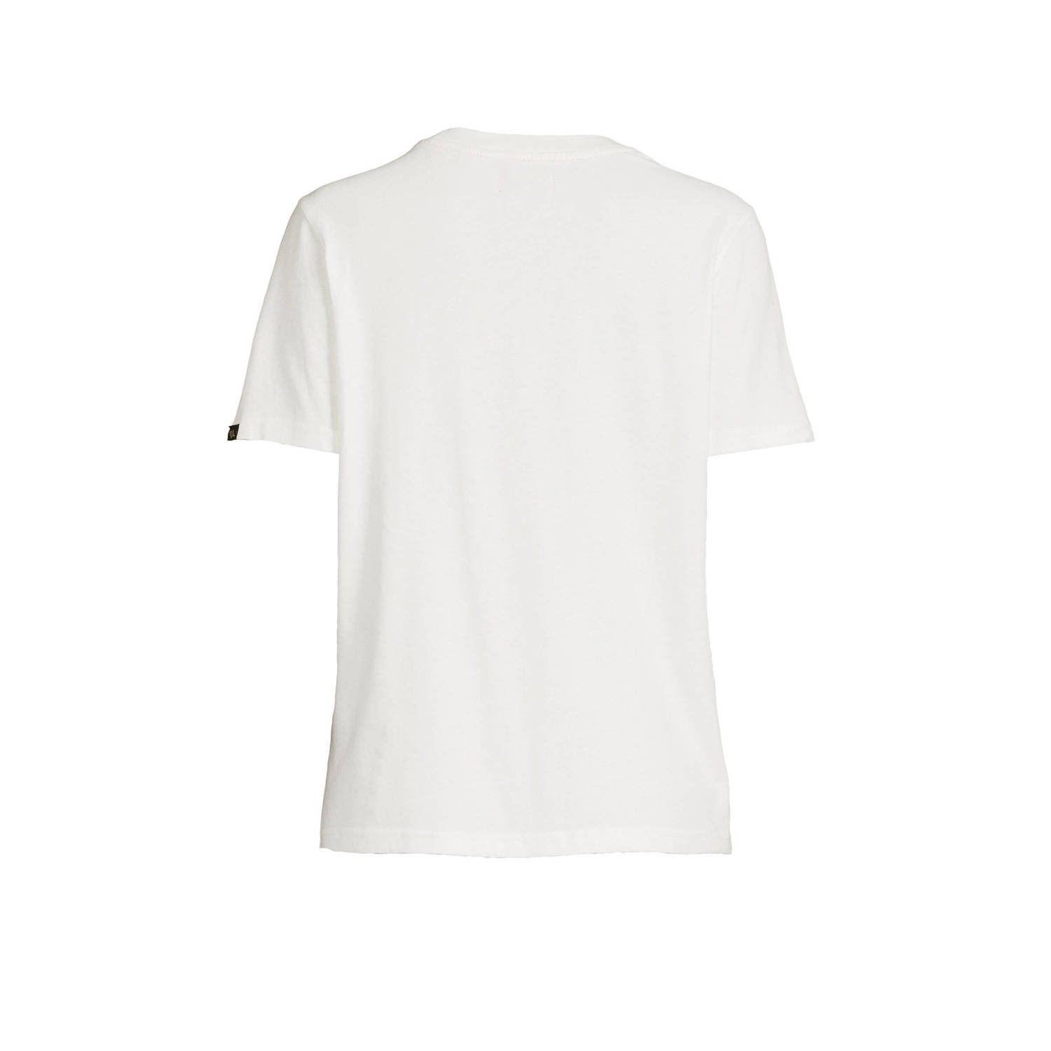 Superdry T-shirt 70'S RETRO ROCK met printopdruk wit