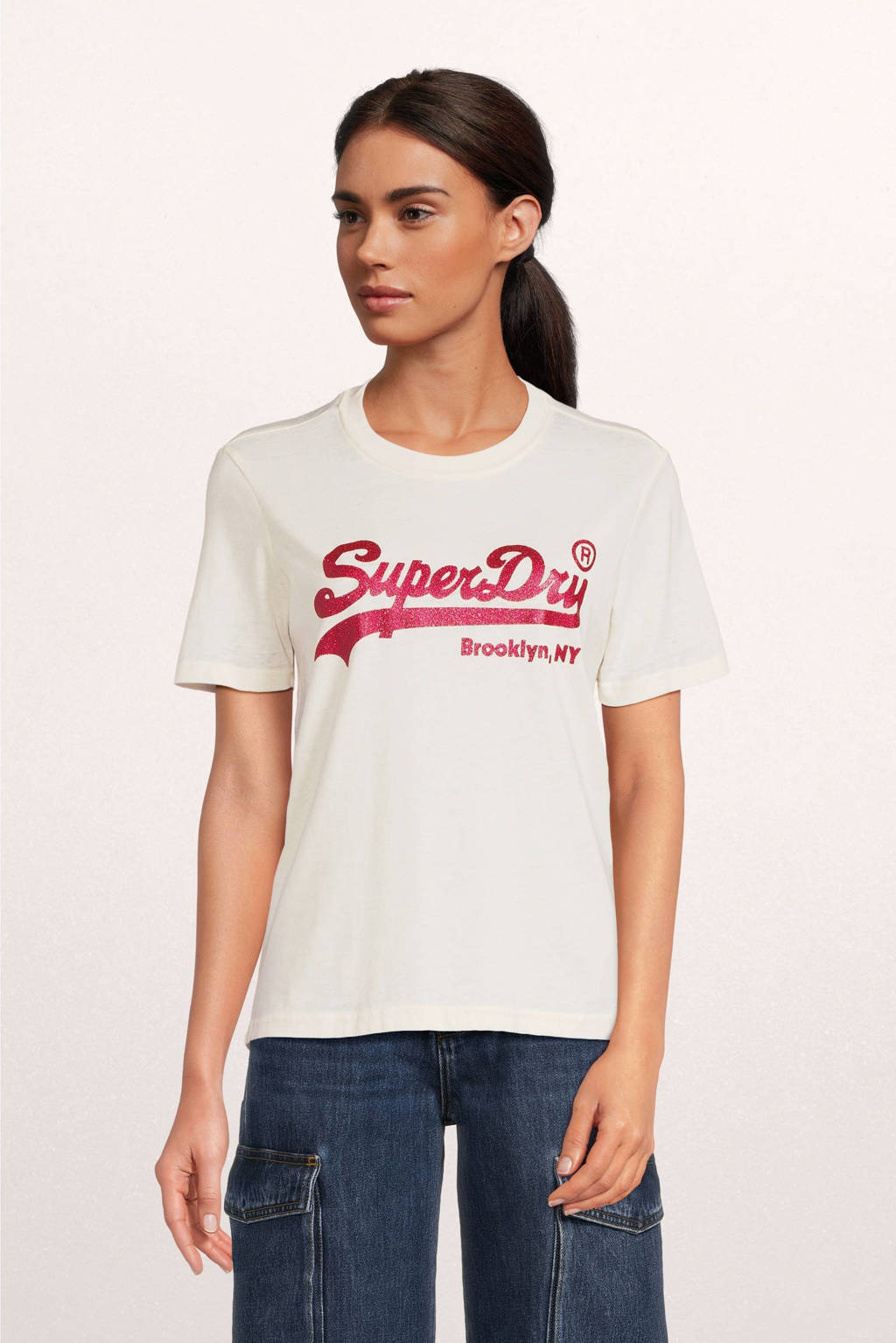 SUPERDRY Vl Embellish - T-shirt