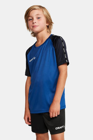 Junior  sport T-shirt kobaltblauw/donkerblauw