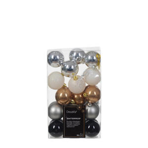 kerstbal Mixbox (set van 30) (ø6 cm)