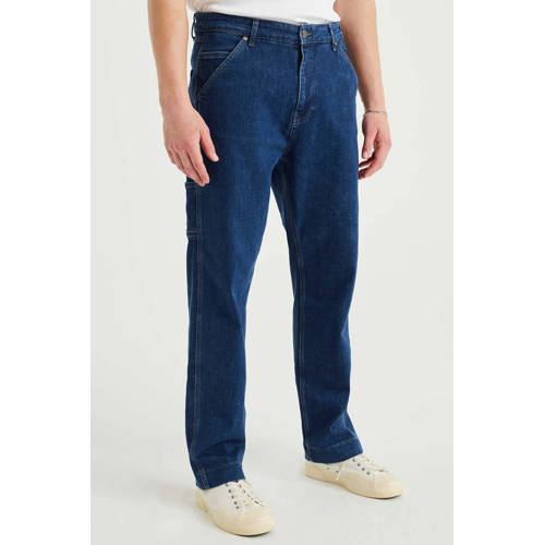 WE Fashion straight fit jeans Carter dark denim