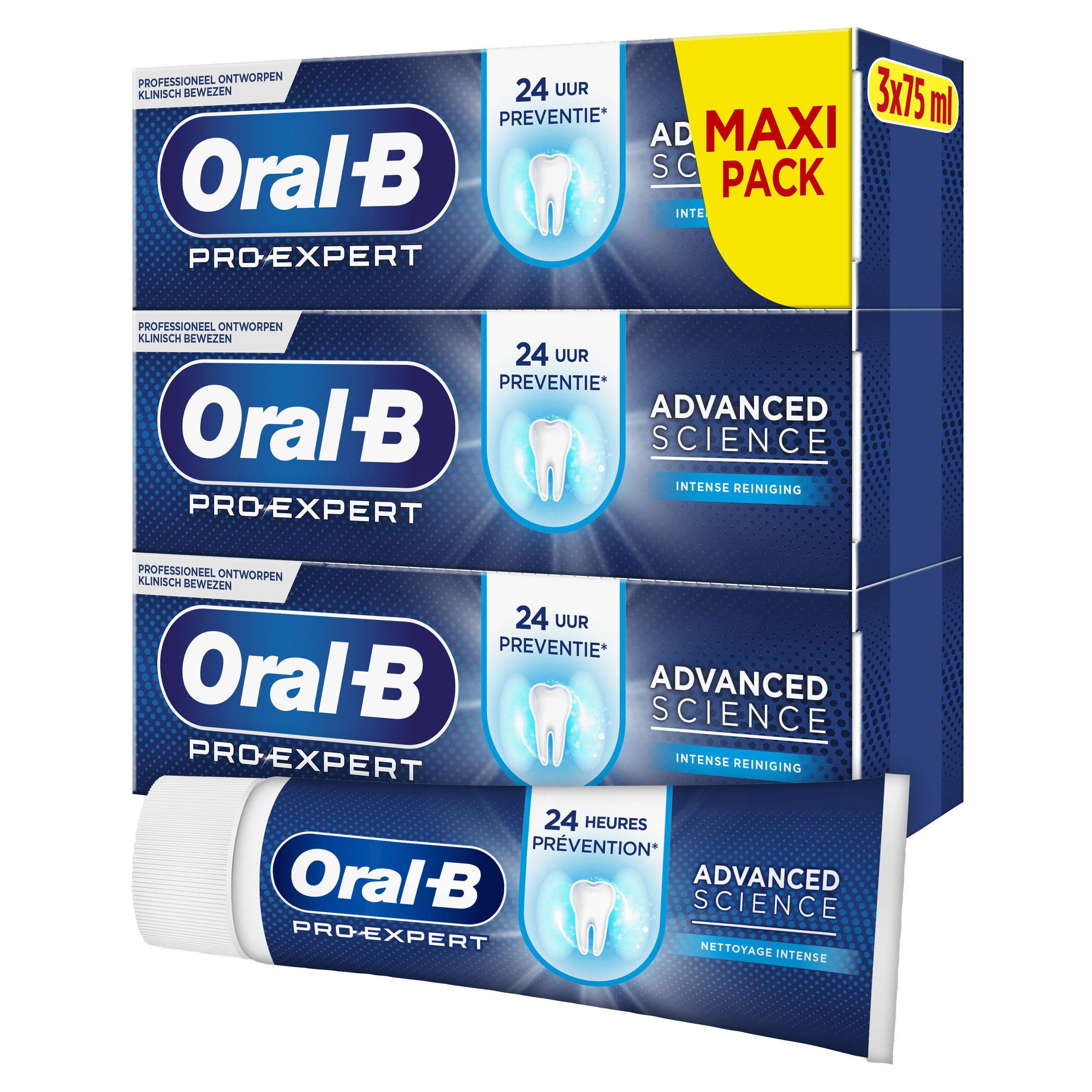 Oral-B Pro Expert Advanced Sc Deep Clean Tandpasta - 3 X 75 Ml | Wehkamp