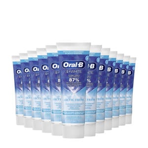 Wehkamp Oral-B 3D White Arctic Fresh tandpasta - 12 x 75 ml aanbieding