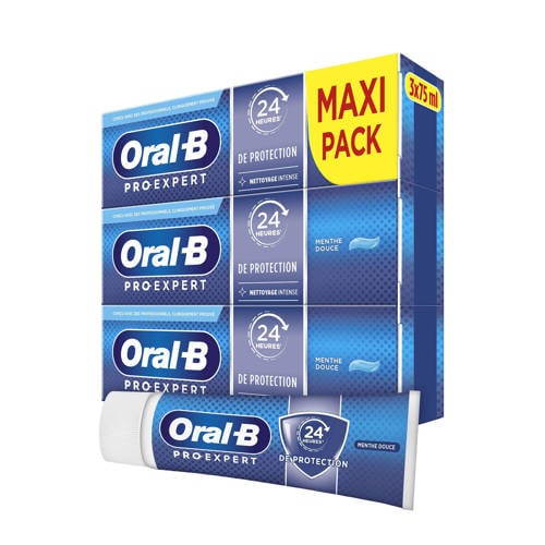 Wehkamp Oral-B Pro-Expert Intense Reiniging tandpasta - 3 x 75 ml aanbieding