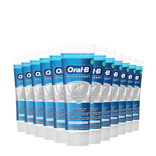 Wehkamp Oral-B Pro-Expert Gezond Wit tandpasta - 12 x 75 ml aanbieding