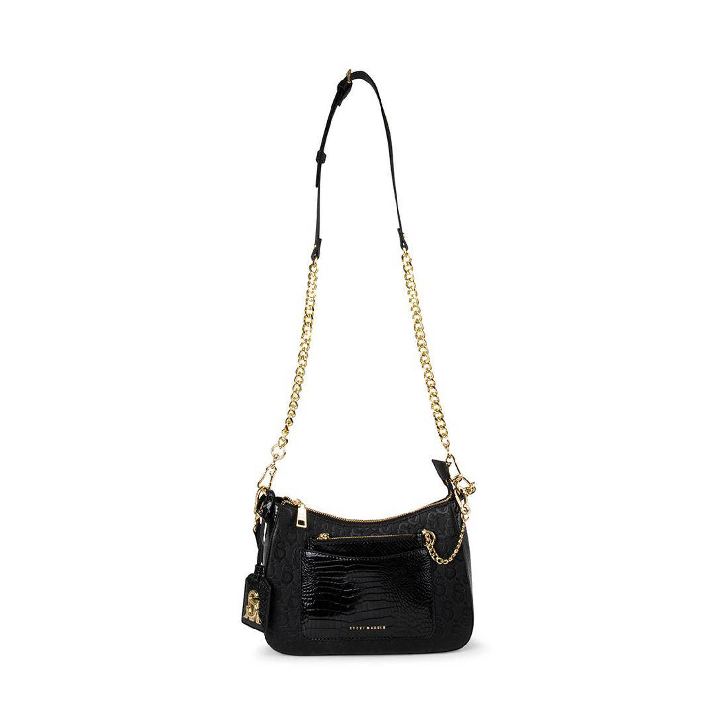 Steve Madden crossbody tas Bdami zwart