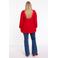 YOEK tuniek DOLCE van travelstof rood