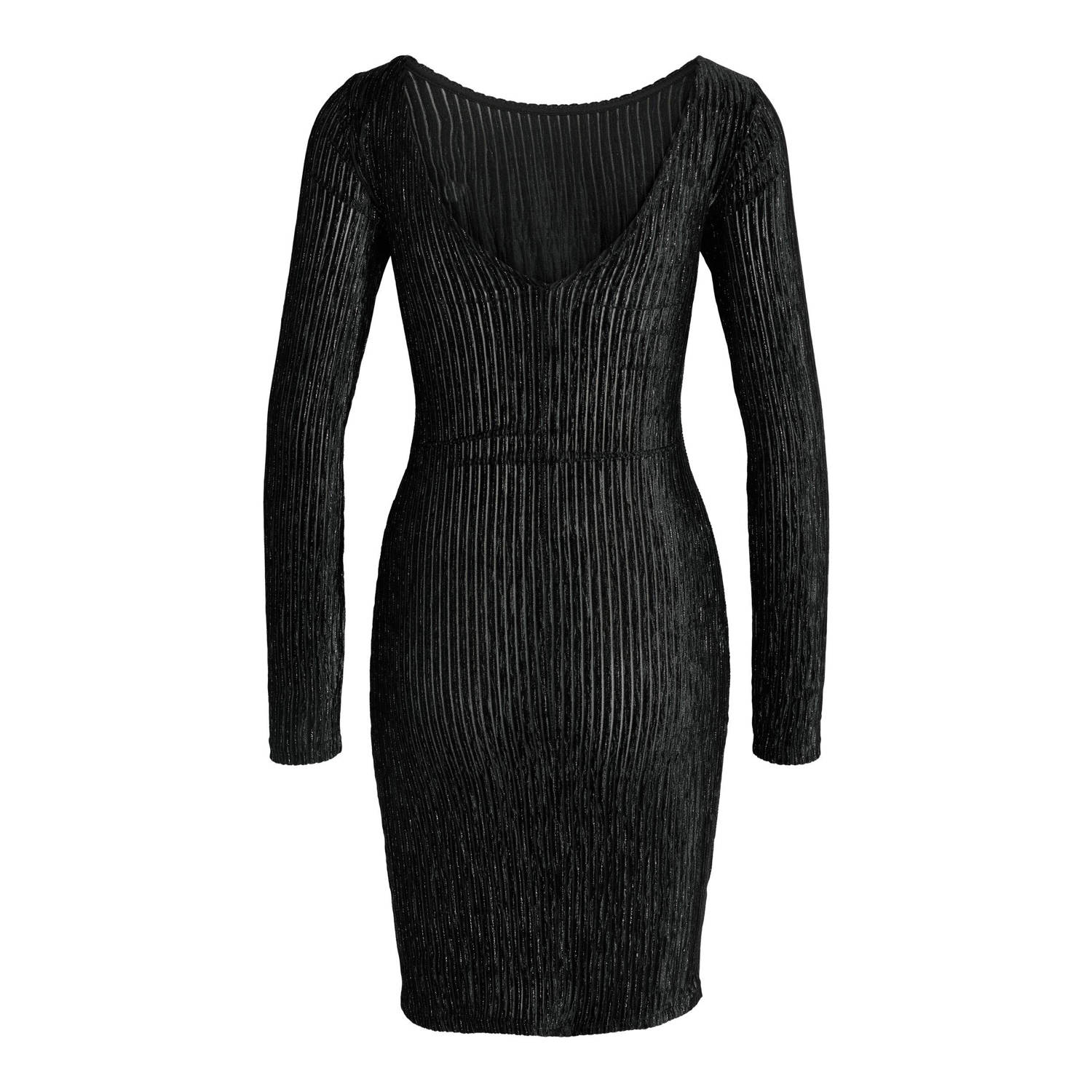 NOISY MAY jurk NMFRYD met textuur zwart