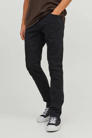 slim fit jeans JJIGLENN JJORIGINAL black denim
