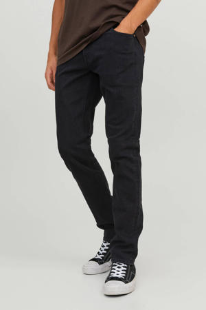 slim fit jeans JJIGLENN JJORIGINAL black denim