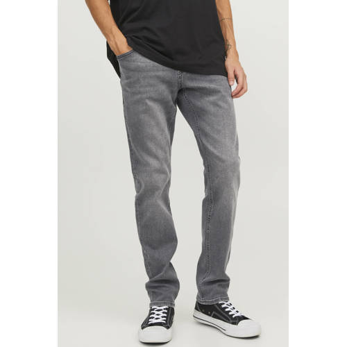 JACK & JONES JEANS INTELLIGENCE slim fit jeans JJIGLENN black denim afbeelding