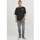JACK & JONES JEANS INTELLIGENCE slim fit jeans JJIGLENN black denim