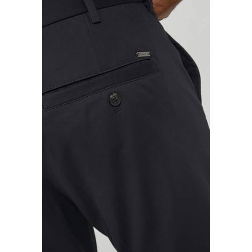 JACK & JONES PLUS SIZE slim fit chino JPSTMARCO Plus Size zwart afbeelding