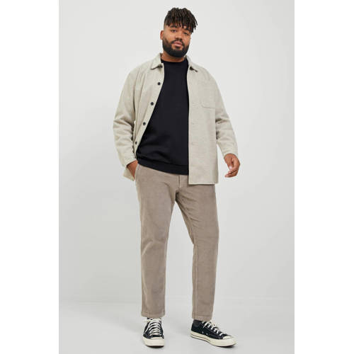 JACK & JONES PLUS SIZE sweater JJEBRADLEY Plus Size zwart afbeelding