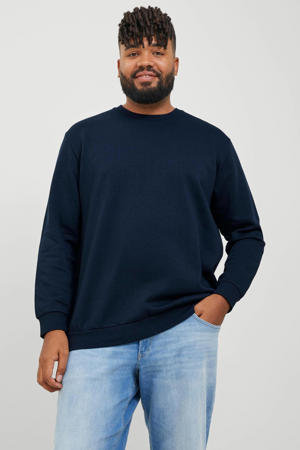sweater Plus Size blauw