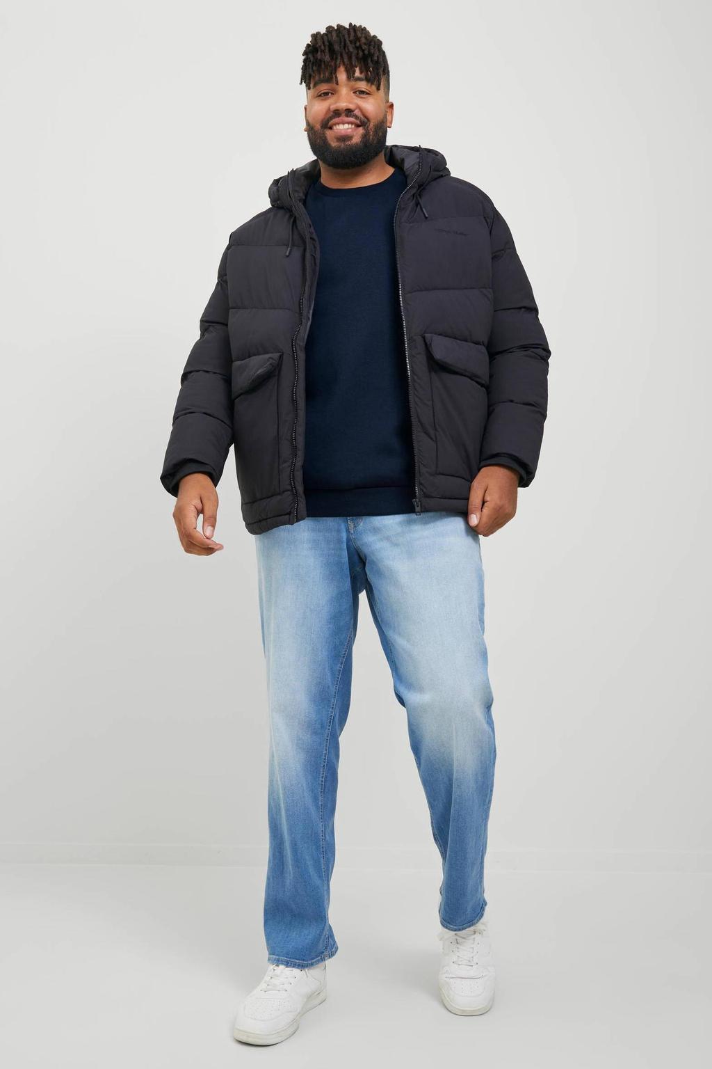 JACK & JONES PLUS SIZE sweater Plus Size blauw