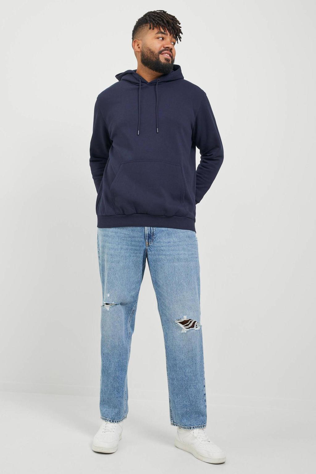 JACK & JONES PLUS SIZE hoodie Plus Size donkerblauw