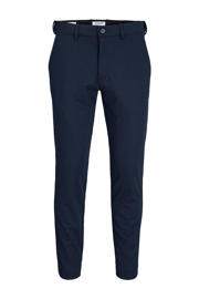 thumbnail: JACK & JONES PLUS SIZE slim fit chino JPSTMARCO Plus Size donkerblauw