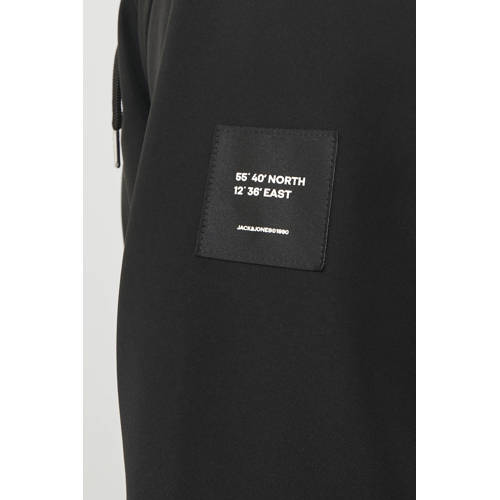JACK & JONES PLUS SIZE softshell jas Plus Size zwart afbeelding