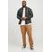 JACK & JONES PLUS SIZE casual overhemd olijfgroen