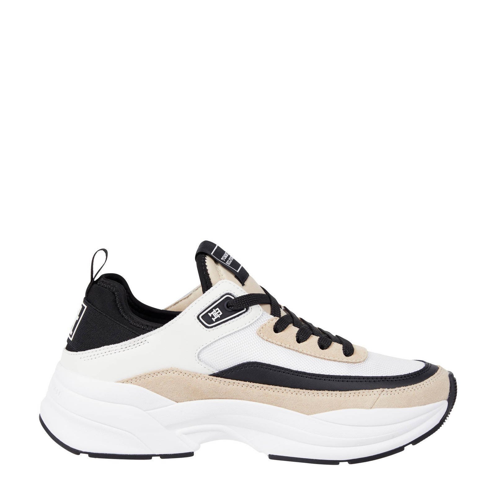 Tommy Hilfiger chunky sneakers beige wehkamp